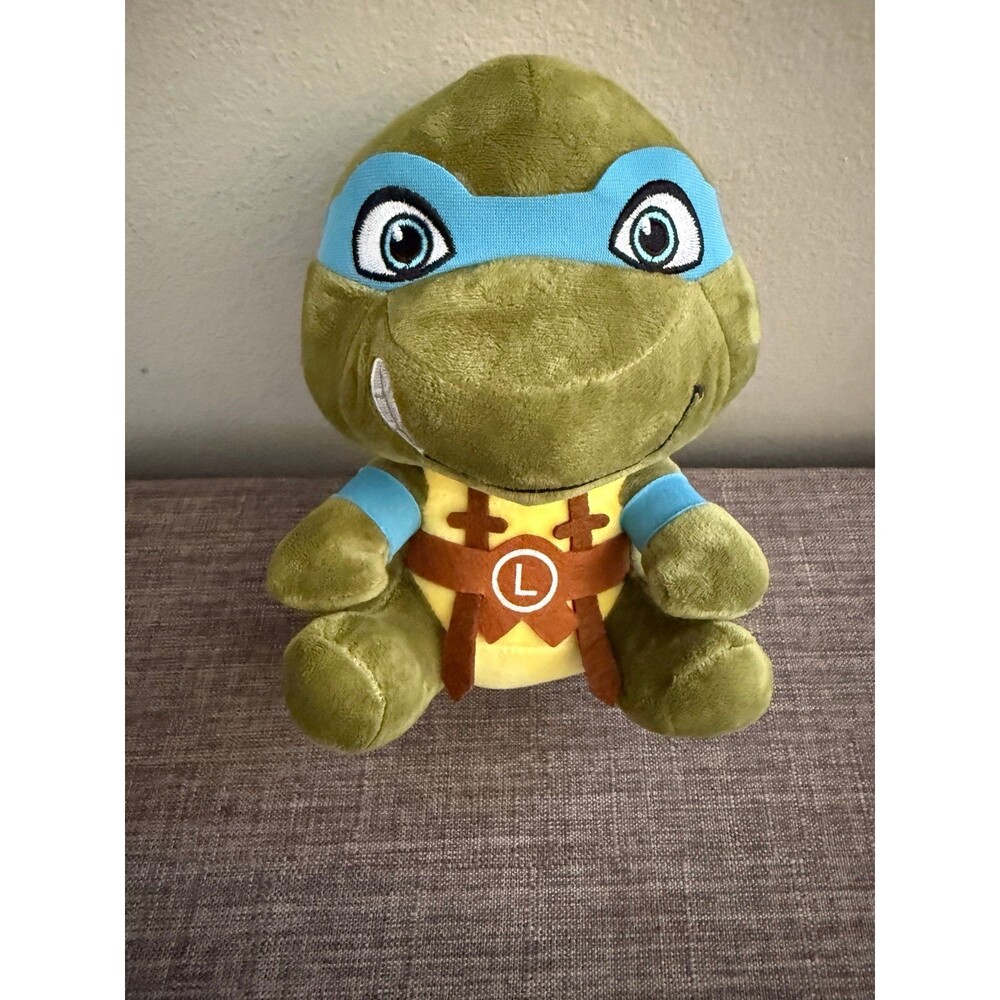 Leonardo Teenage Mutant Ninja Turtles 9” Plush w/Suction Cup